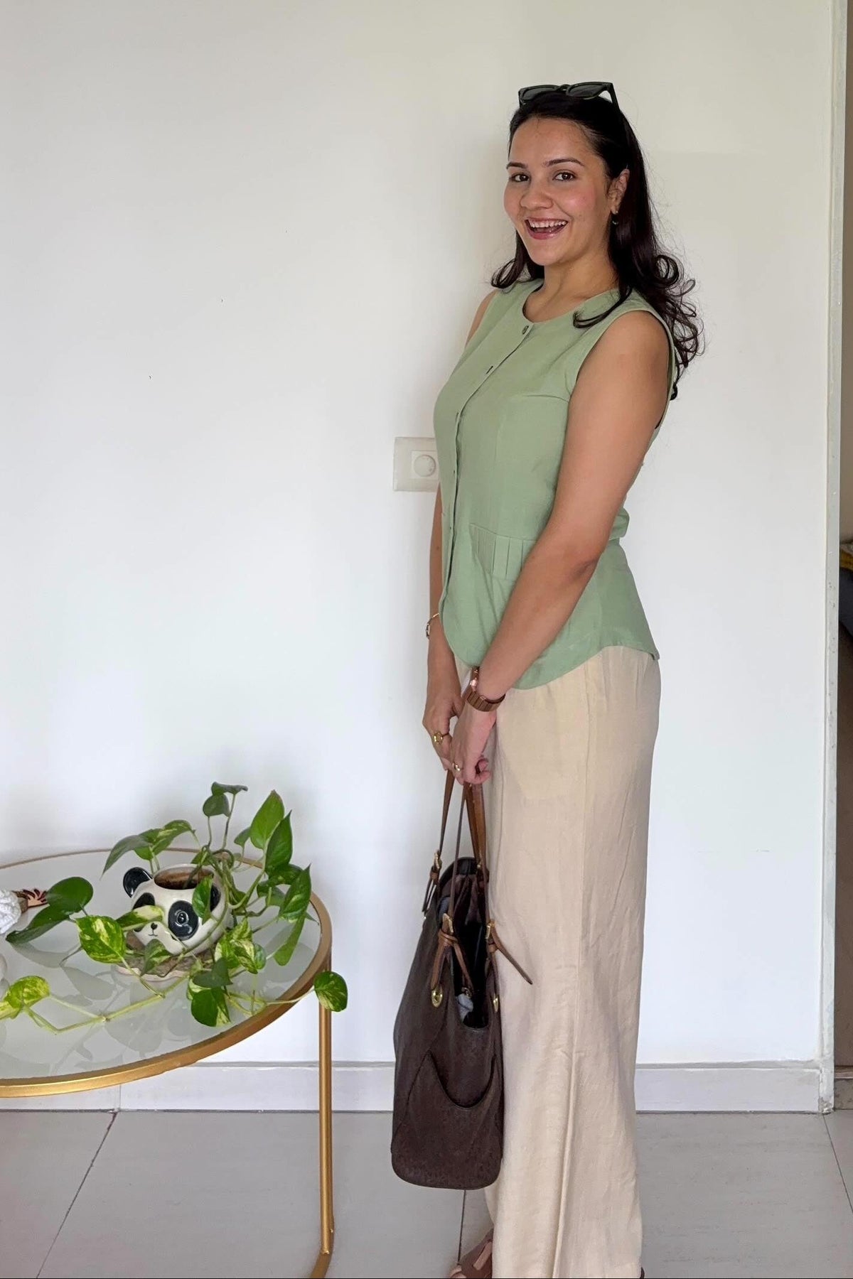 Ready to Go Pants in Beige