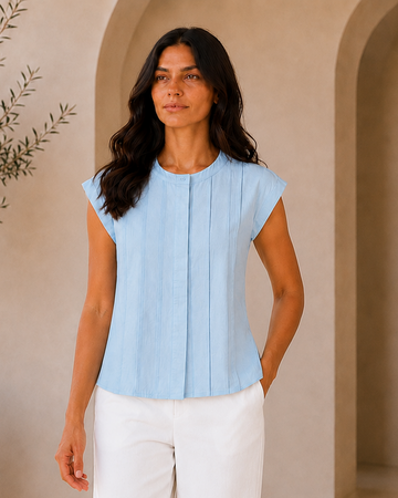Calm Confidence Ice Blue Co-ord Set