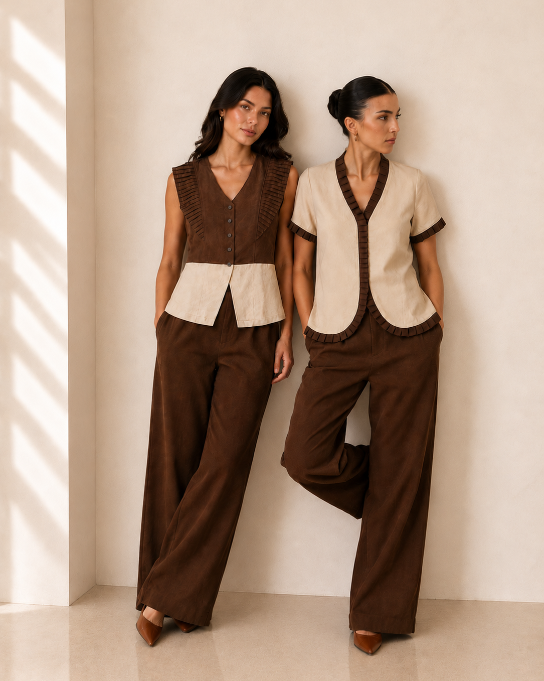 Soft Power Set of 2 Co-ord Sets - 3 Pieces