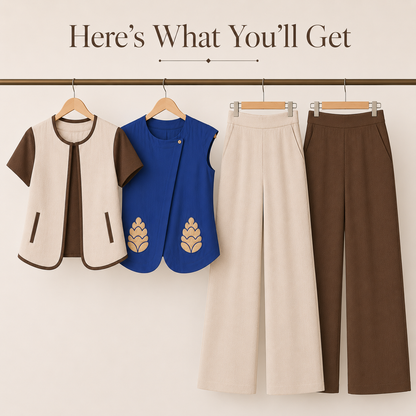Alpine Set of 4 Co-ord sets (4 Pieces) Capsule Bundle